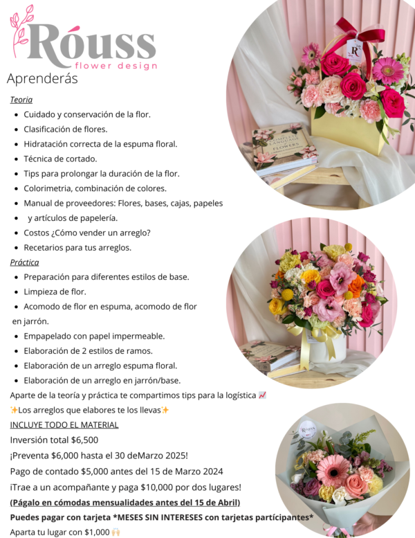 Curso floral Basico - Image 2