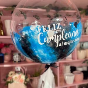 Globo burbuja personalizado para hombre